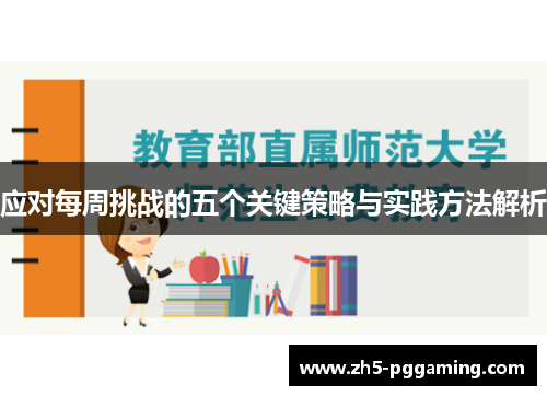 应对每周挑战的五个关键策略与实践方法解析