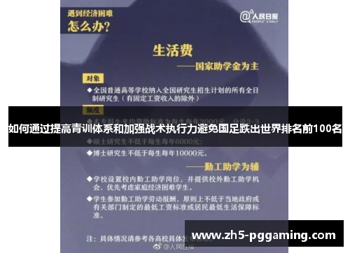 如何通过提高青训体系和加强战术执行力避免国足跌出世界排名前100名 如何通过提高青训体系和加强战术执行力避免国足跌出世界排名前100名